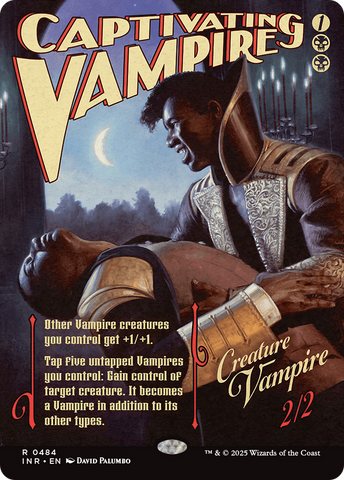Captivating Vampire (Showcase) (INR-484)  - Innistrad Remastered: (Showcase) (Borderless)