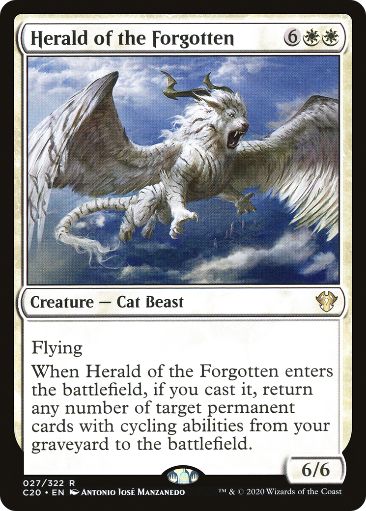 Herald of the Forgotten (C20-027)  - Commander 2020