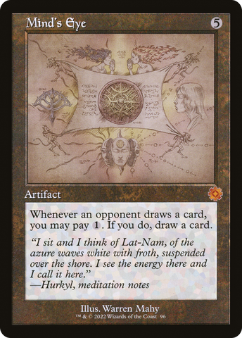 Mind's Eye (Schematic) (BRR-096)  - The Brothers' War Retro Artifacts