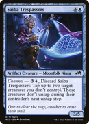 Saiba Trespassers (NEO-077)  Foil - Kamigawa: Neon Dynasty