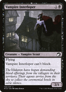Vampire Interloper (MID-125)  Foil - Innistrad: Midnight Hunt