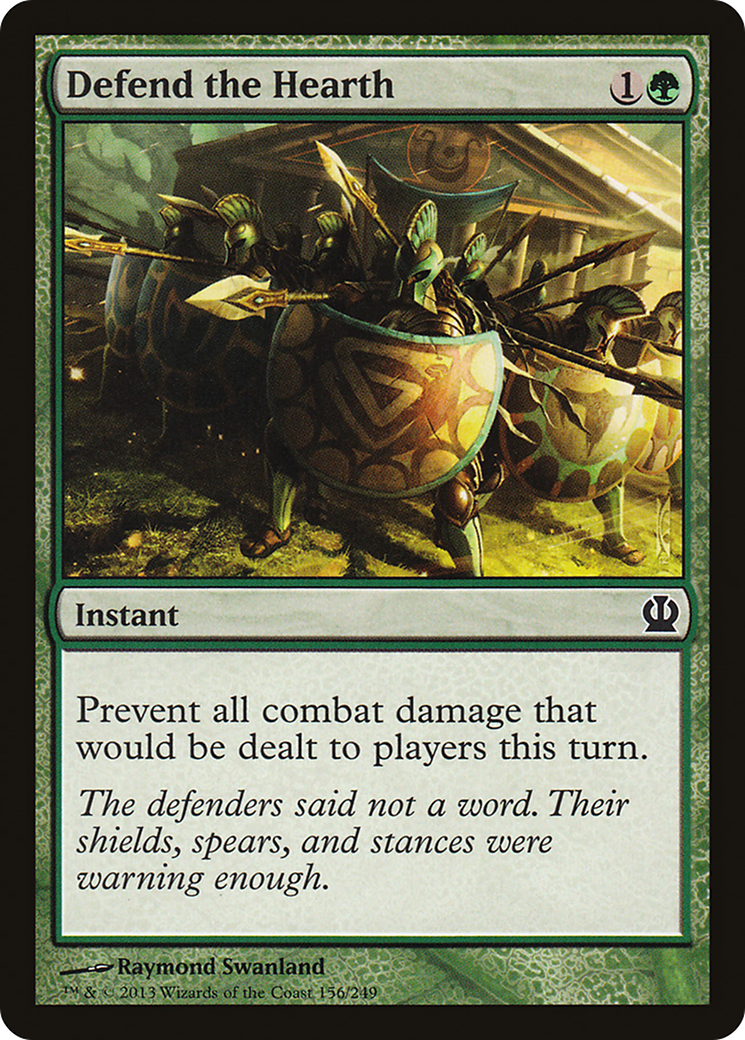Defend the Hearth (THS-156)  - Theros