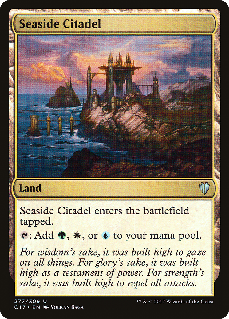 Seaside Citadel (C17-277)  - Commander 2017