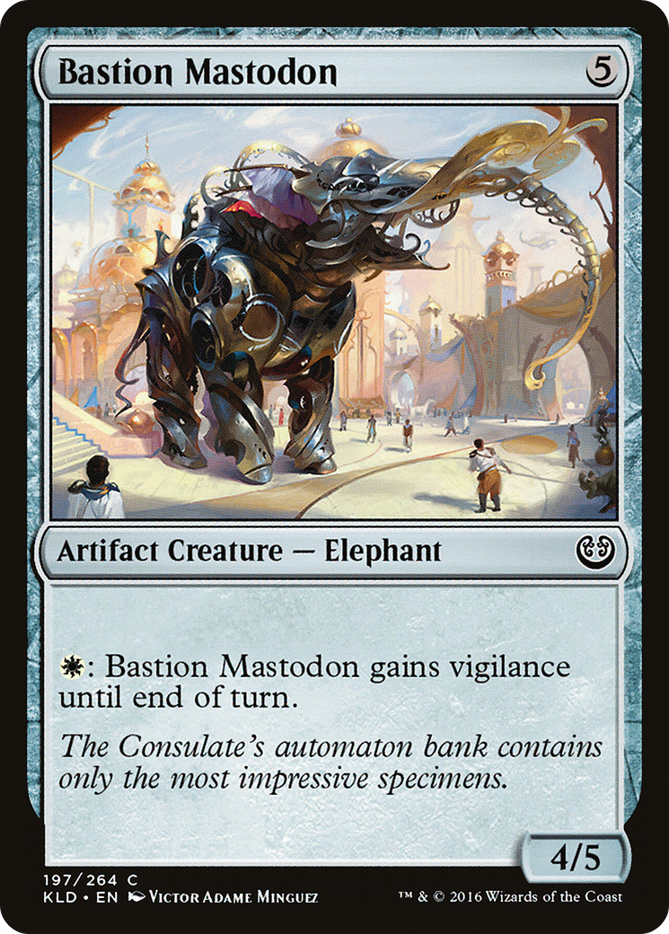 Bastion Mastodon (KLD-197)  Foil - Kaladesh