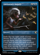 Aminatou's Augury (Foil Etched) (CMM-479)  Foil - Commander Masters