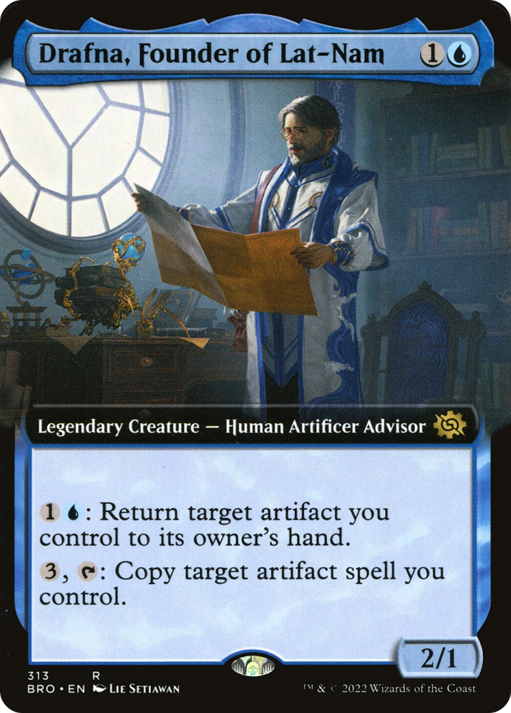 Drafna, Founder of Lat-Nam (Extended Art) (BRO-313)  - The Brothers' War: (Extended Art)