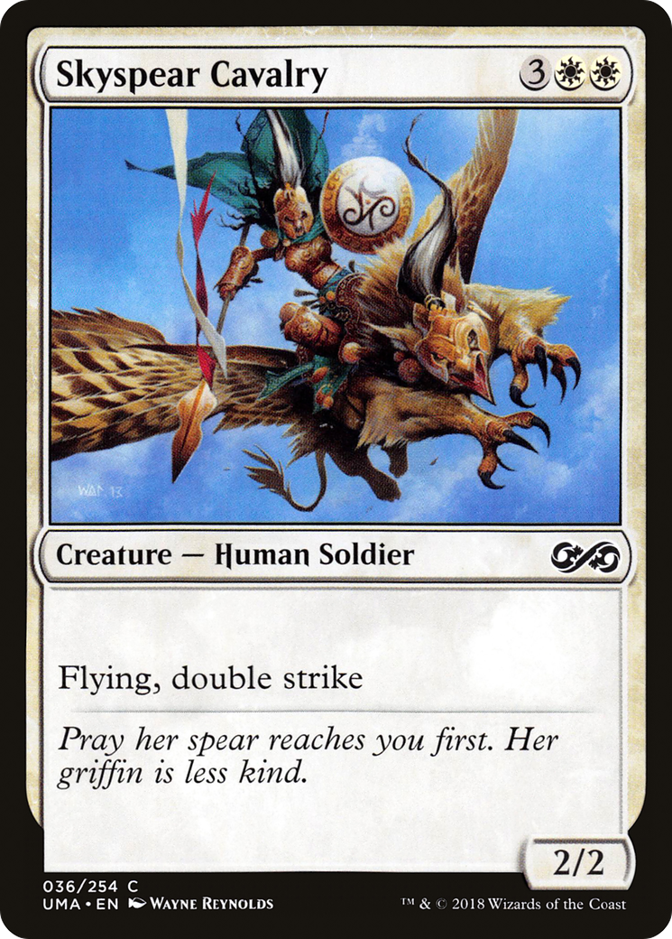 Skyspear Cavalry (UMA-036)  Foil - Ultimate Masters