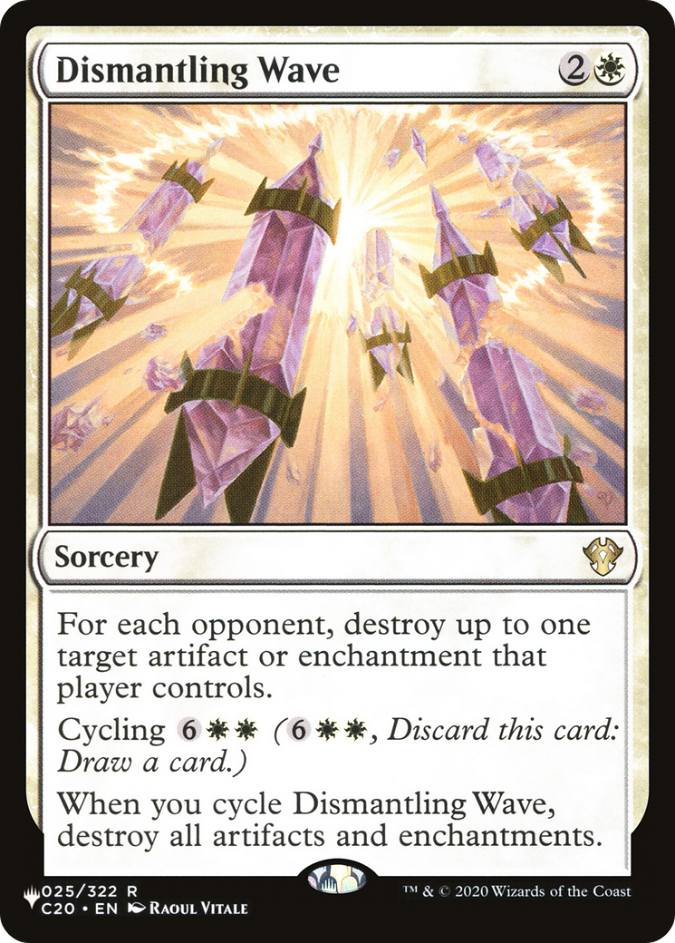 Dismantling Wave (LIST-025)  - The List