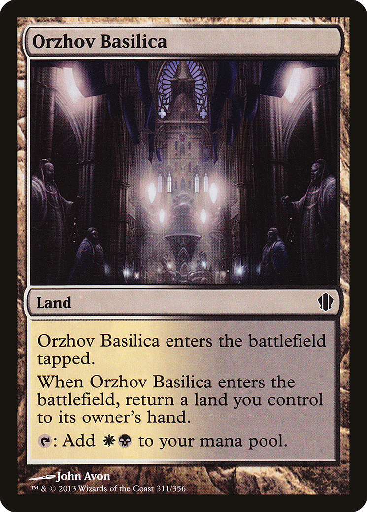 Orzhov Basilica (C13-311)  - Commander 2013