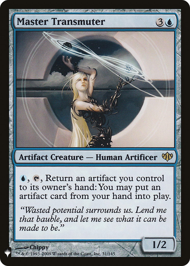 Master Transmuter (LIST-31/145)  - The List