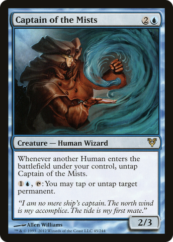Captain of the Mists (AVR-045)  Foil - Avacyn Restored