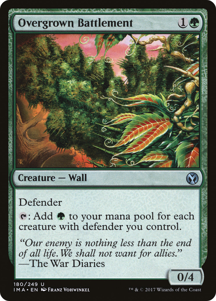 Overgrown Battlement (IMA-180)  - Iconic Masters