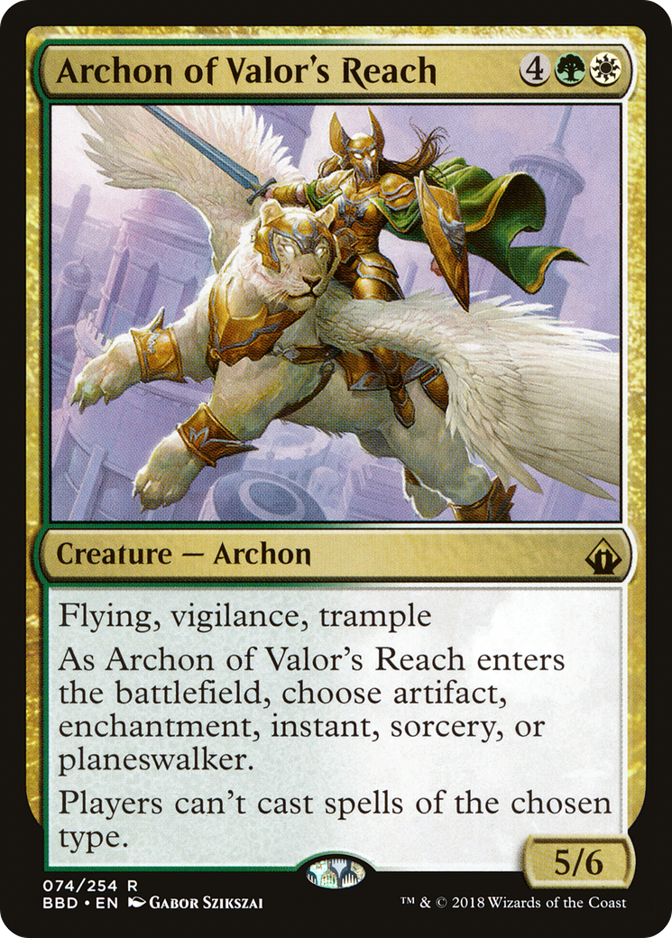 Archon of Valor's Reach (BBD-074)  - Battlebond