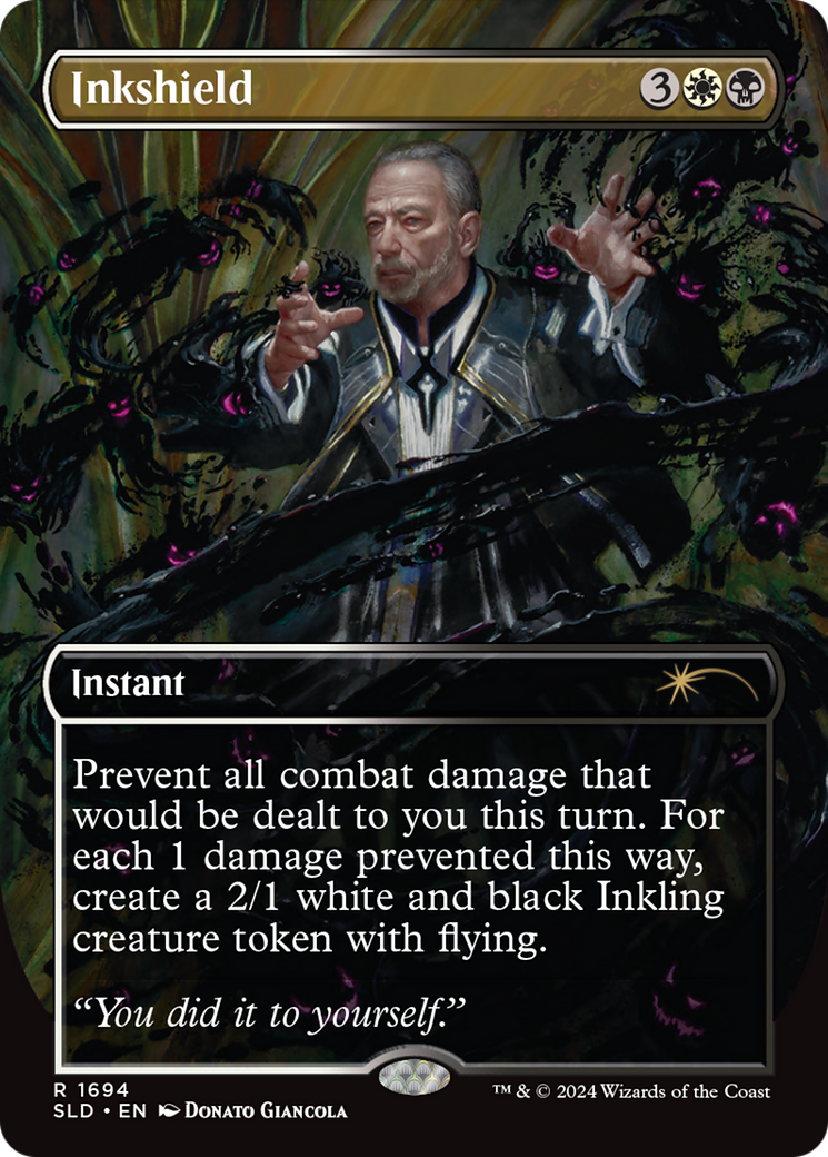 Inkshield (SLD-1694) - Secret Lair Drop (Borderless) Foil