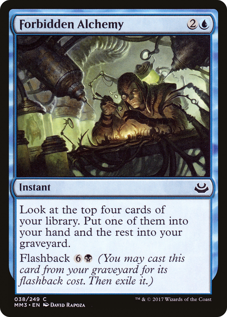 Forbidden Alchemy (MM3-038)  - Modern Masters 2017