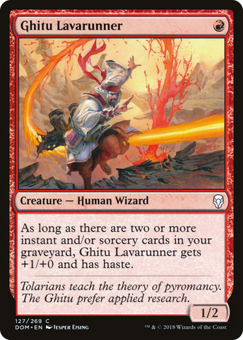 Ghitu Lavarunner (DOM-127)  - Dominaria