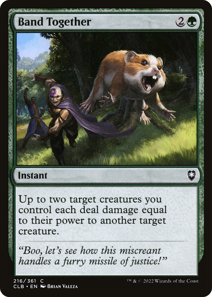 Band Together (CLB-216)  Foil - Commander Legends: Battle for Baldur's Gate