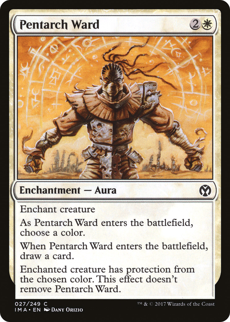 Pentarch Ward (IMA-027)  Foil - Iconic Masters