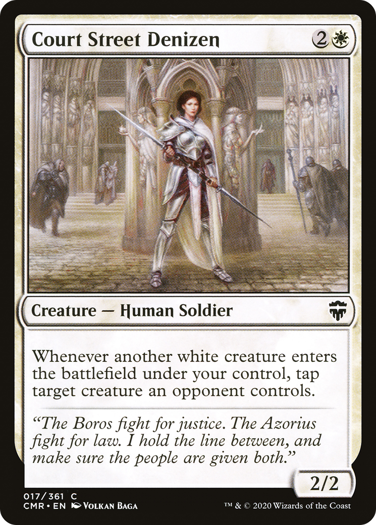 Court Street Denizen (CMR-017)  - Commander Legends