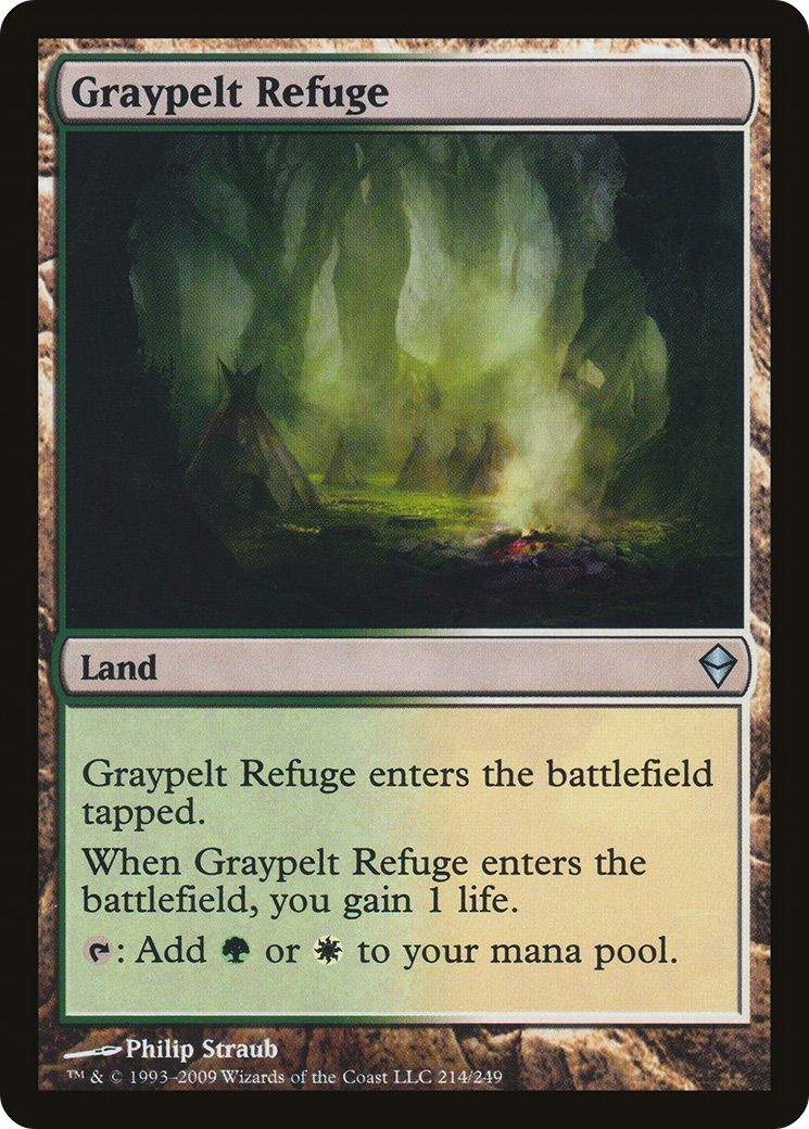 Graypelt Refuge (ZEN-214)  - Zendikar