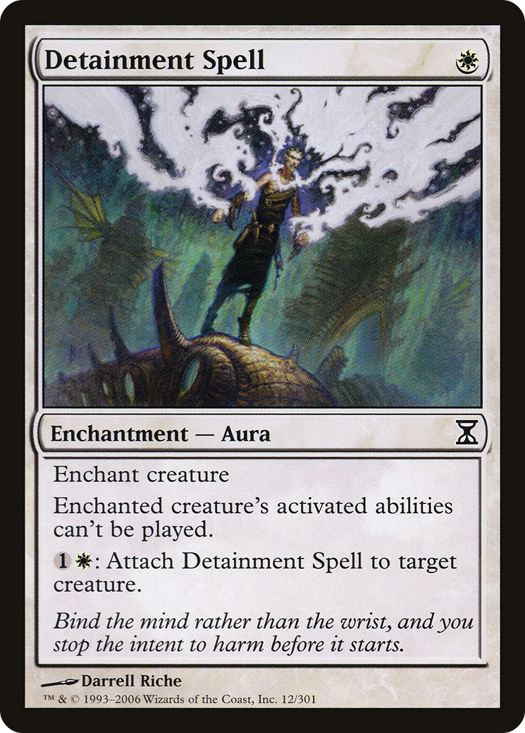 Detainment Spell (TSP-012)  Foil - Time Spiral