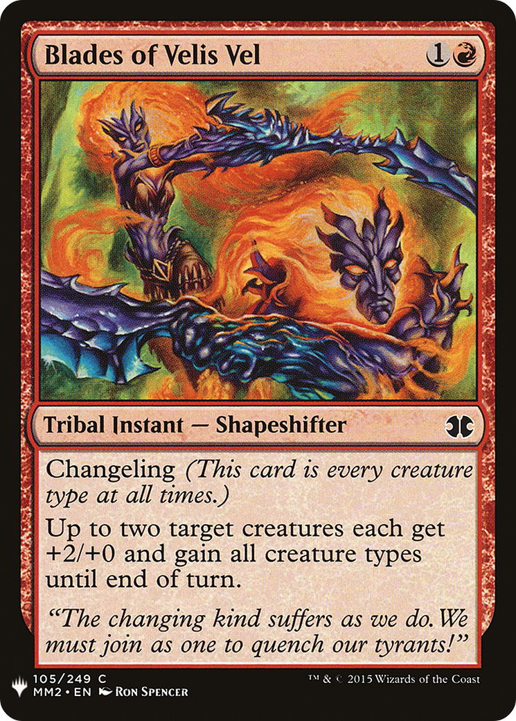 Blades of Velis Vel (LIST-MM2-105)  - The List
