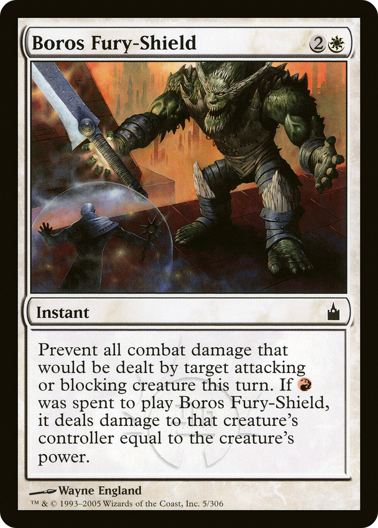 Boros Fury-Shield (RAV-005)  - Ravnica: City of Guilds