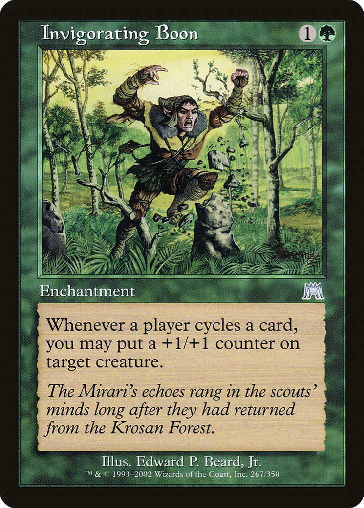 Invigorating Boon (ONS-267)  - Onslaught