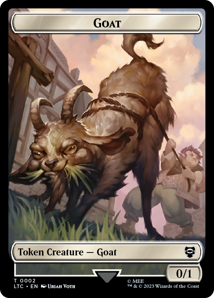 Goat (TLTC-002)  - Tales of Middle-earth Commander Tokens
