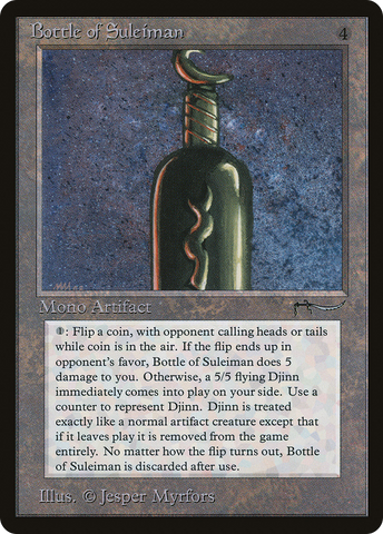 Bottle of Suleiman (ARN-)  - Arabian Nights