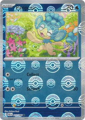 Panpour (017/086) (Poke Ball Pattern) [Scarlet & Violet: Black Bolt]
