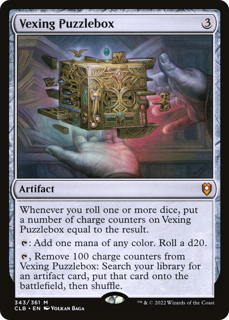 Vexing Puzzlebox (CLB-343)  - Commander Legends: Battle for Baldur's Gate
