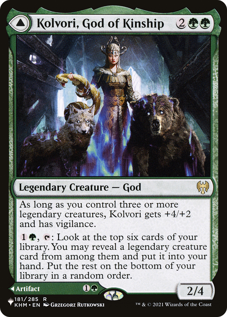 Kolvori, God of Kinship (LIST-KHM-181)  - The List