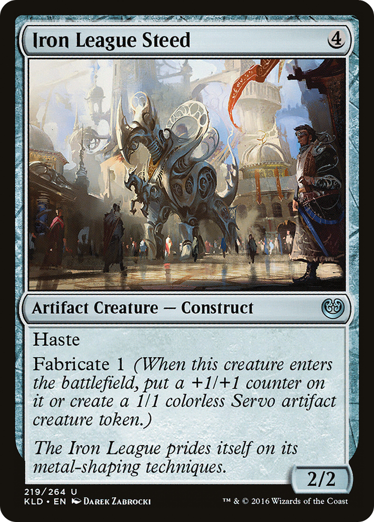 Iron League Steed (KLD-219)  Foil - Kaladesh