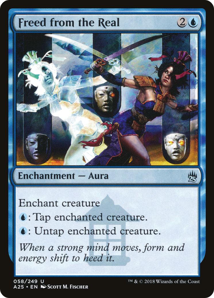 Freed from the Real (A25-058)  - Masters 25