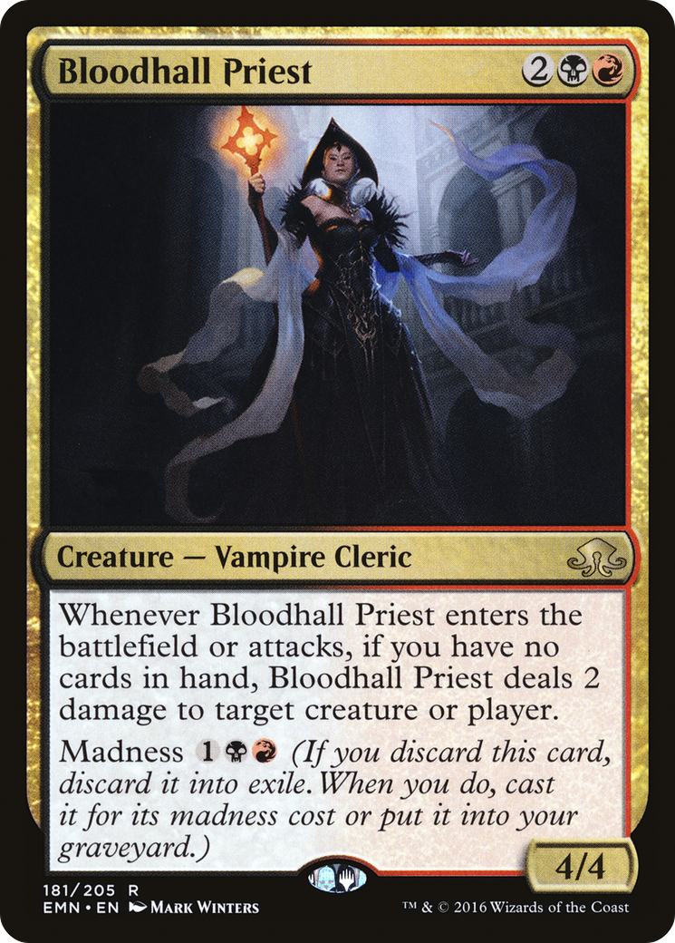 Bloodhall Priest (EMN-181)  Foil - Eldritch Moon