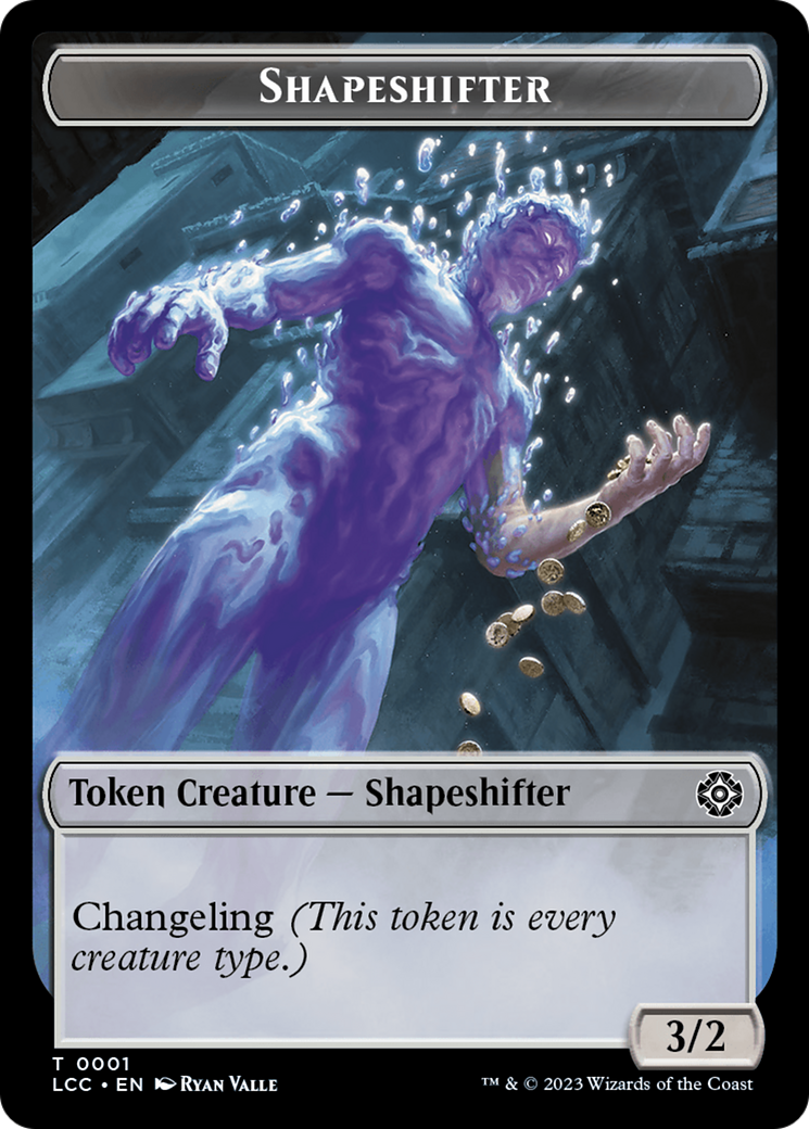 Shapeshifter (TLCC-001)  - The Lost Caverns of Ixalan Commander Tokens