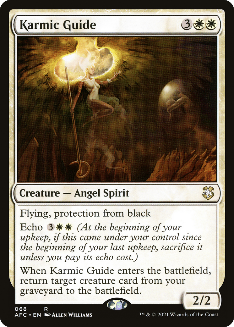 Karmic Guide (AFC-068) - Adventures in the Forgotten Realms Commander