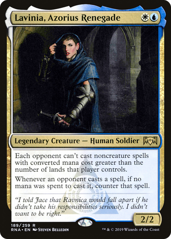 Lavinia, Azorius Renegade (RNA-189)  - Ravnica Allegiance