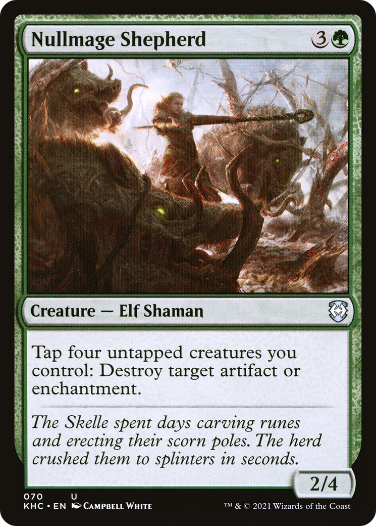 Nullmage Shepherd (KHC-070)  - Kaldheim Commander