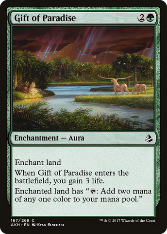 Gift of Paradise (AKH-167)  - Amonkhet