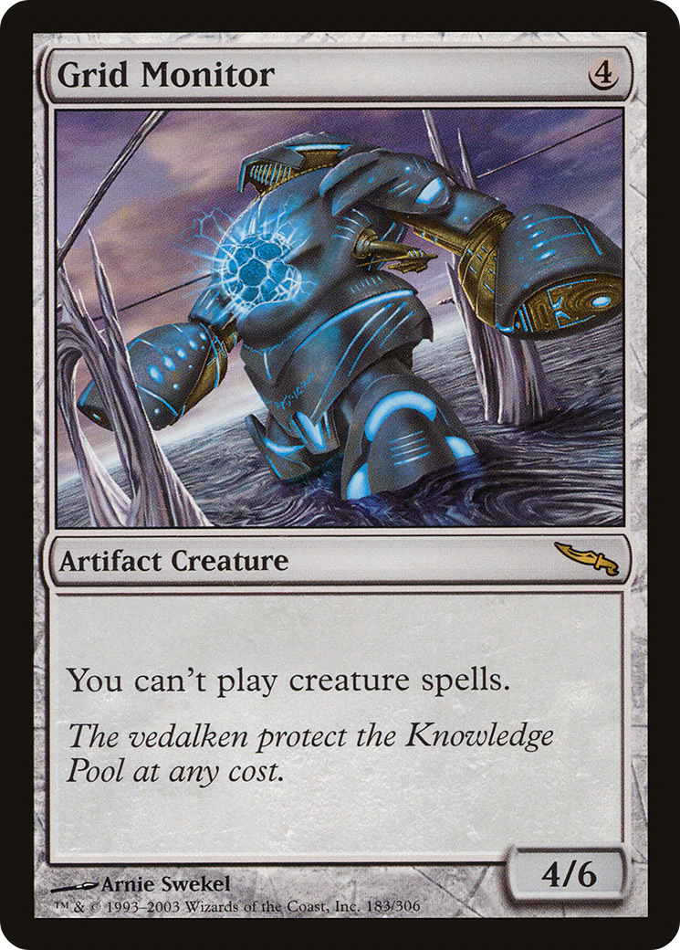 Grid Monitor (MRD-183)  - Mirrodin