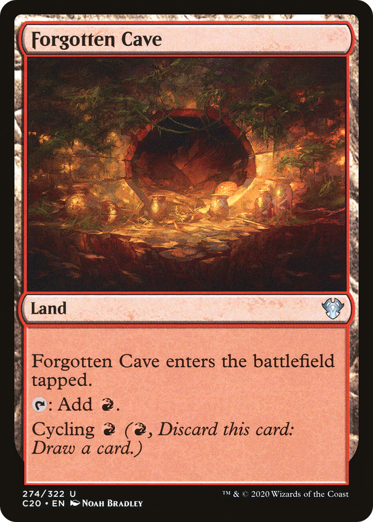 Forgotten Cave (C20-274)  - Commander 2020