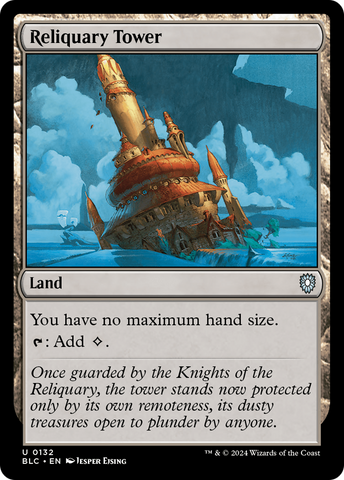 Reliquary Tower (BLC-132)  - Bloomburrow Commander
