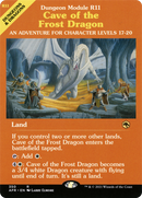 Cave of the Frost Dragon (Dungeon Module) (AFR-350)  Foil - Adventures in the Forgotten Realms: (Showcase)