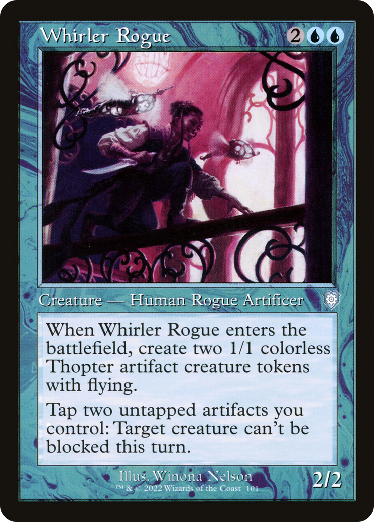 Whirler Rogue (Retro Frame) (BRC-101)  - The Brothers' War Commander