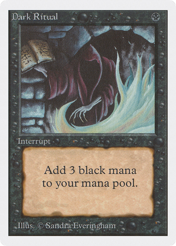 Dark Ritual (2ED-)  - Unlimited Edition