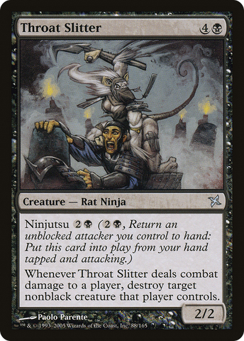 Throat Slitter (BOK-088)  - Betrayers of Kamigawa