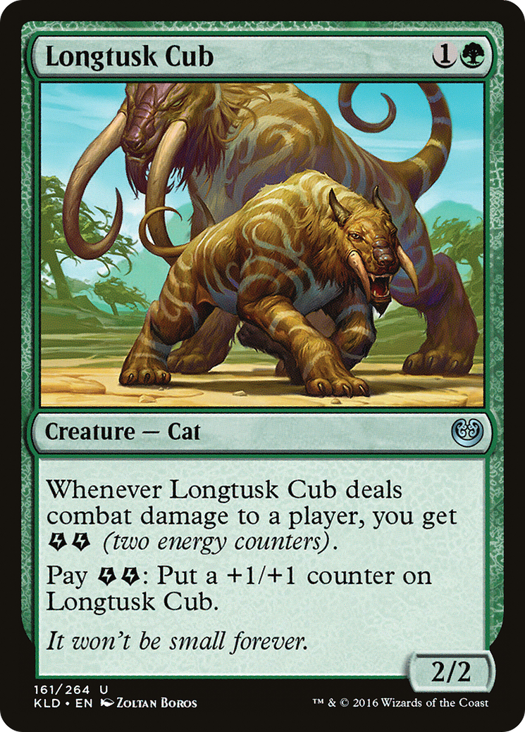 Longtusk Cub (KLD-161)  Foil - Kaladesh
