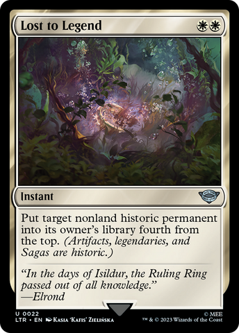 Lost to Legend (LTR-022)  - The Lord of the Rings: Tales of Middle-earth